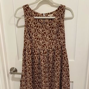 Women’s fun key print dress